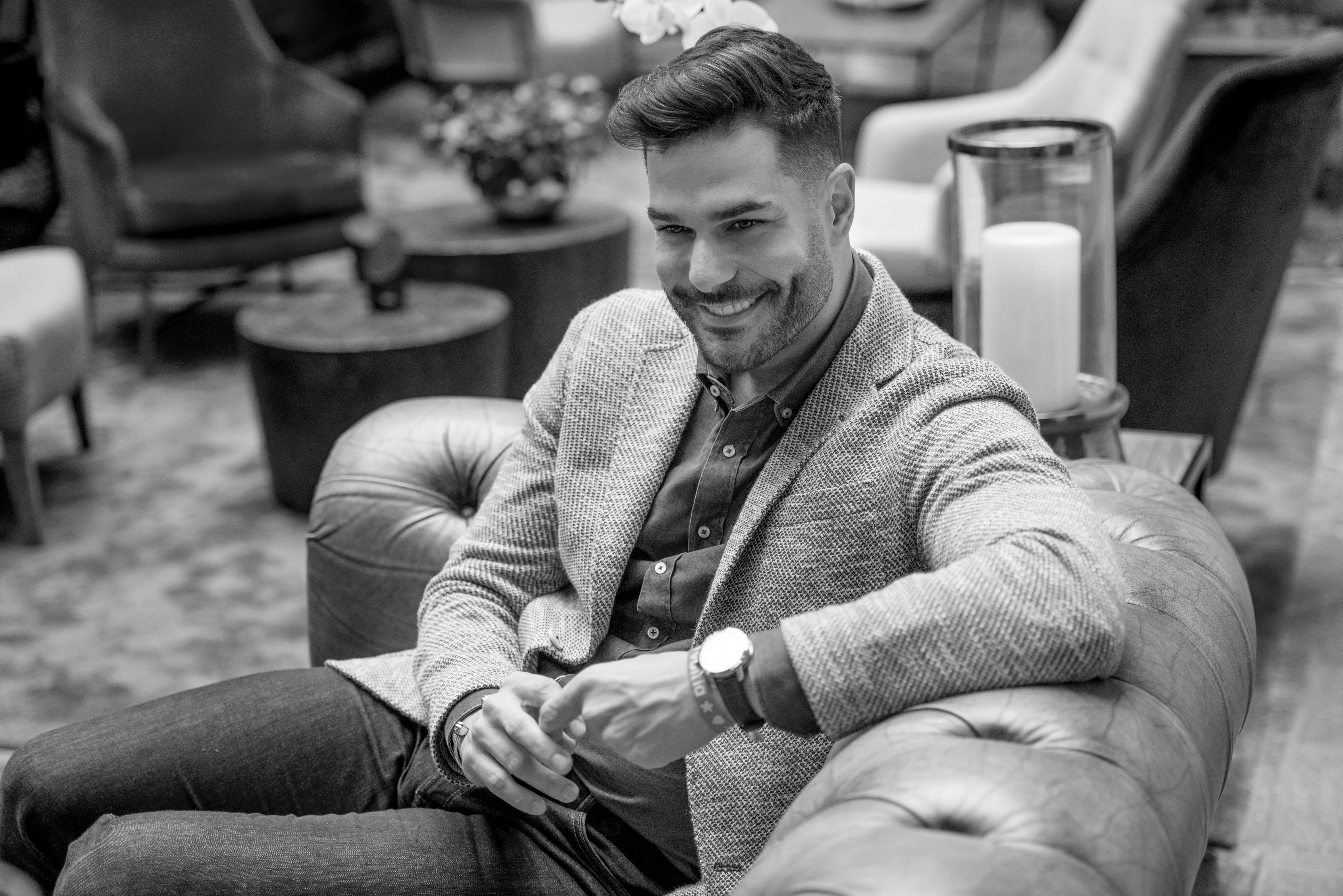 Agoney Melián, secretario de organización de la Confederación Española de Asociaciones de Jóvenes Empresarios (CEAJE). /Cedida