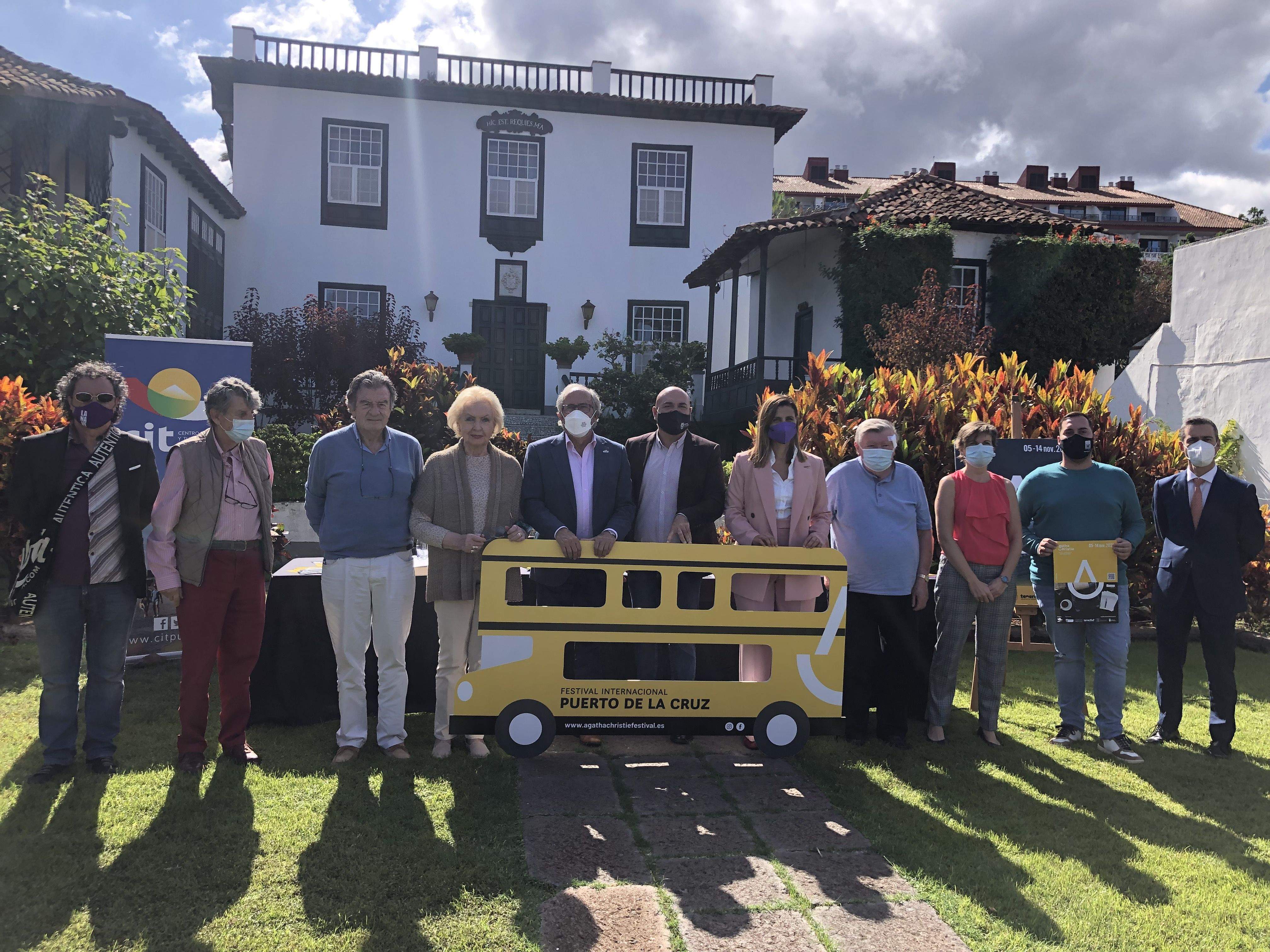 Presentación del Festival Internacional Agatha Christie. / Cedida