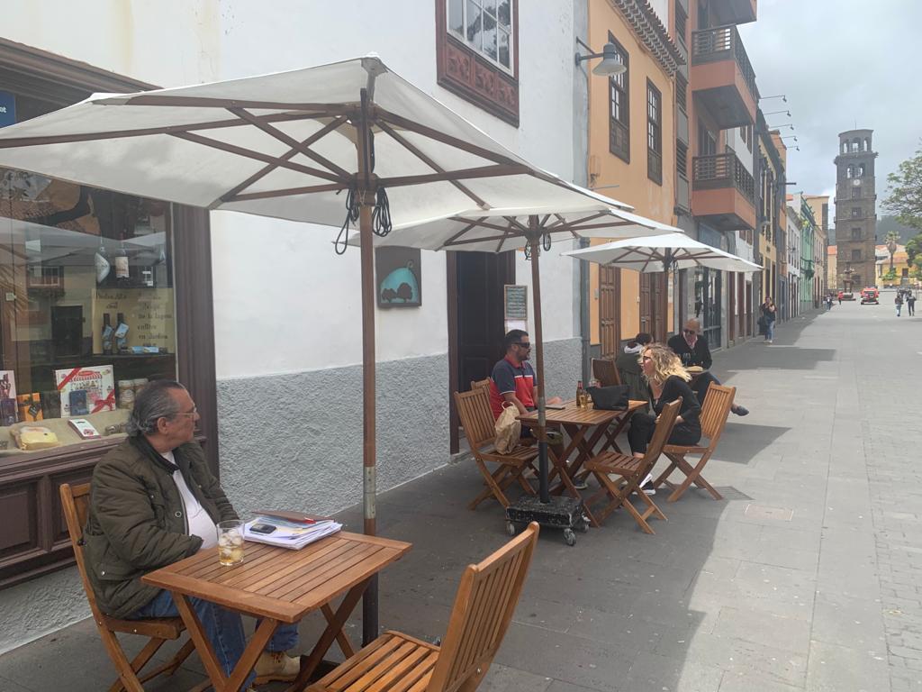 Terraza en el centro de La Laguna./ Ayto. de La Laguna