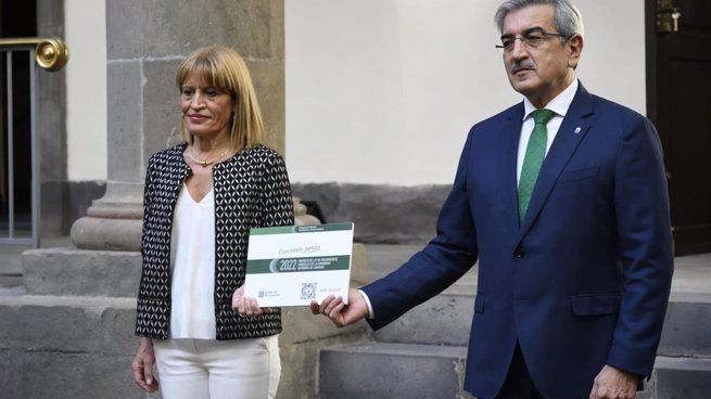 Esther González y Román Rodríguez. / Europa Press