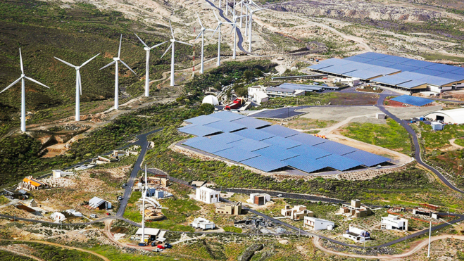 Instalaciones del Instituto Tecnológico de Energías Renovables. / ITER