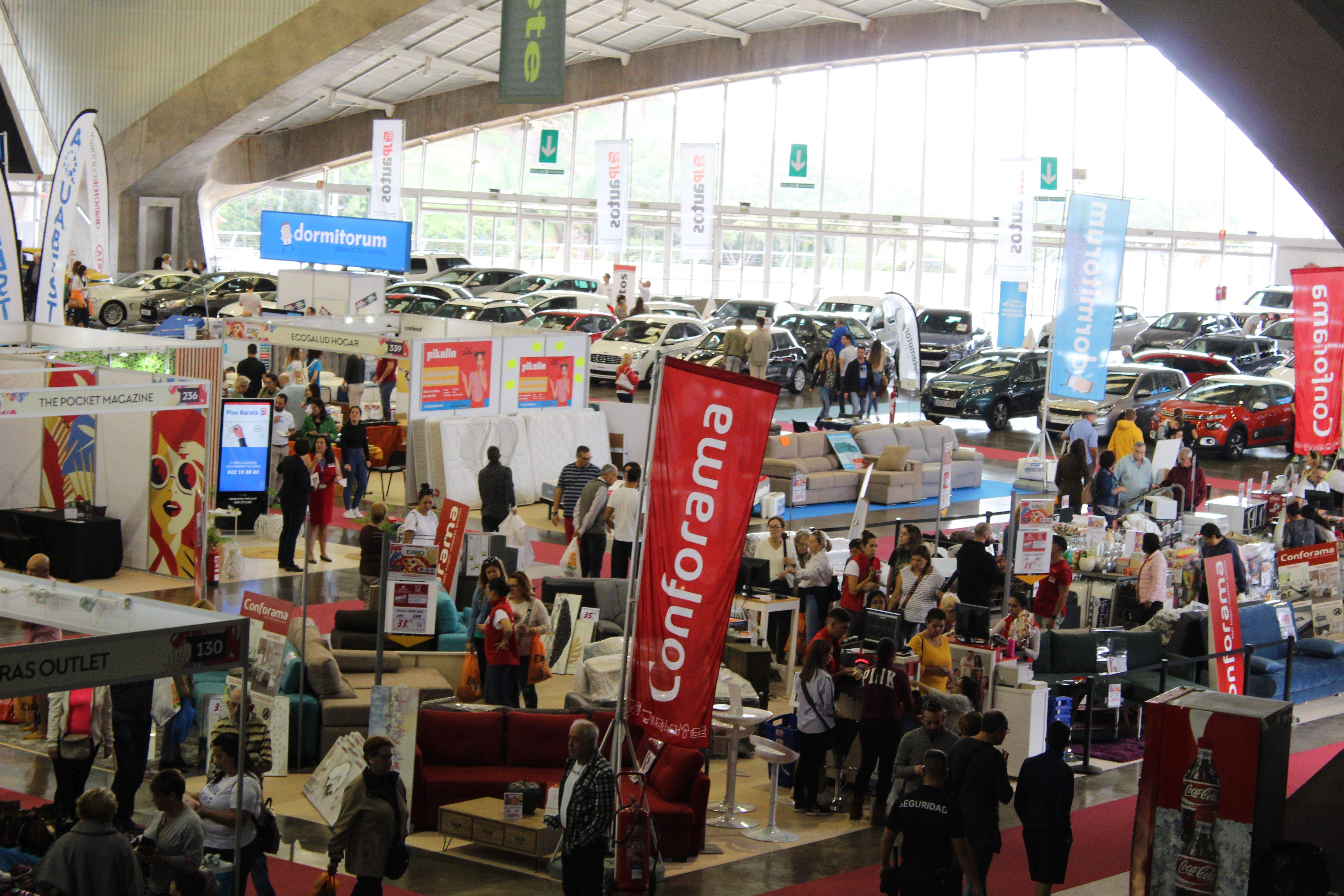 La feria Exposaldo, ubicada en el Recinto Ferial, celebrando una de sus ediciones. / Cabildo de Tenerife 