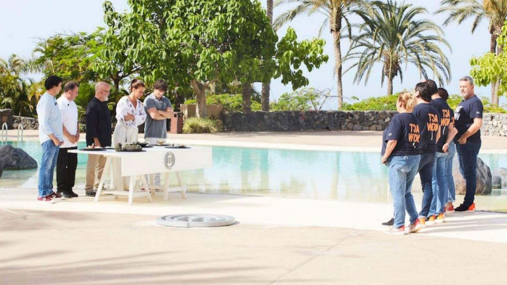 Prueba de exteriores en las instalaciones del Ritz-Carlton Abama. / TVE