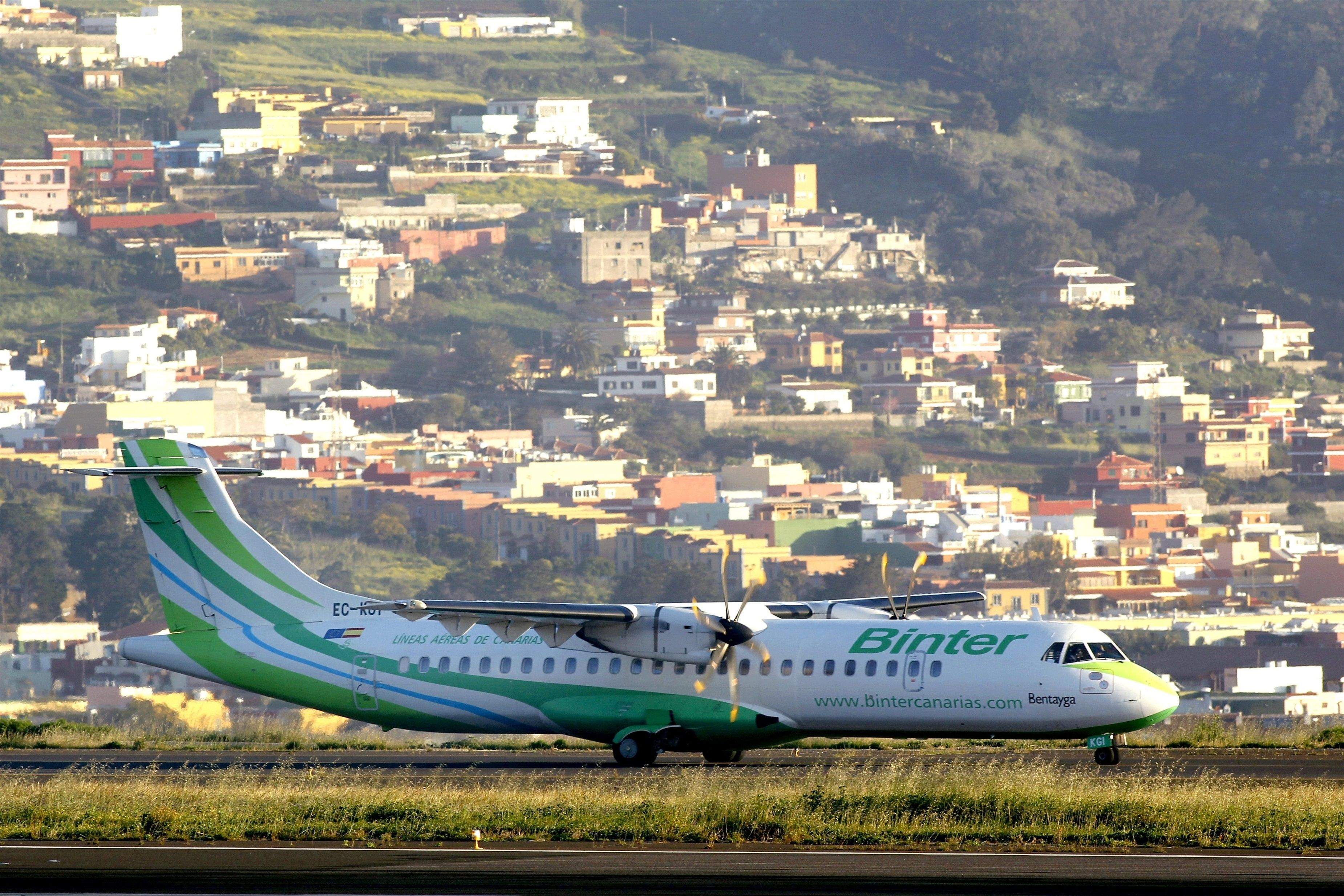 Avión de Binter. / Europa Press