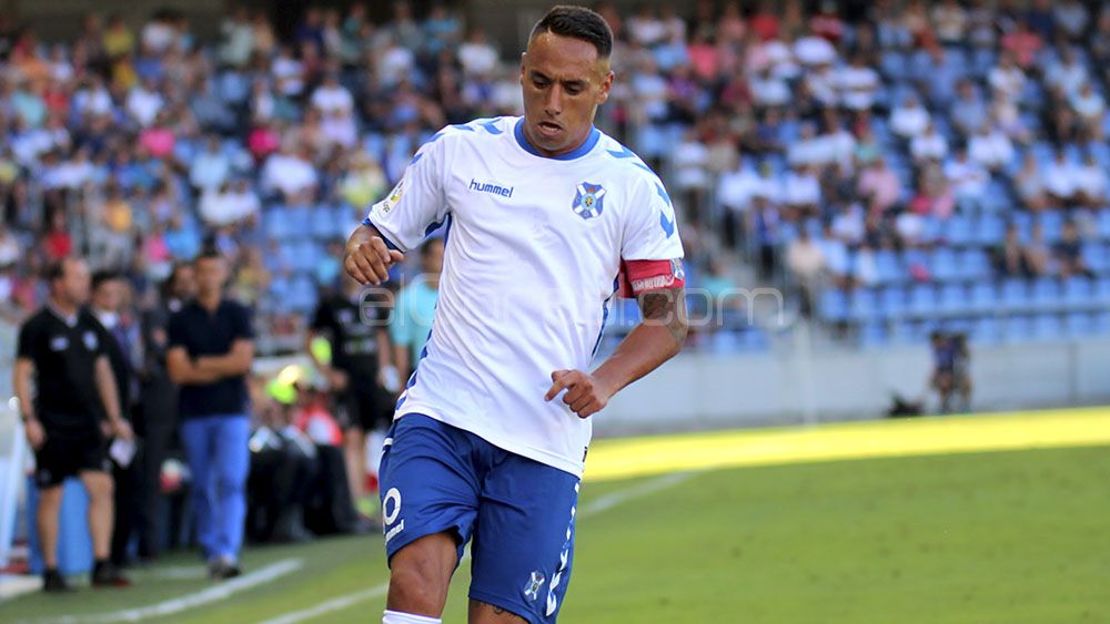 Suso cd tenerife en el Heliodoro