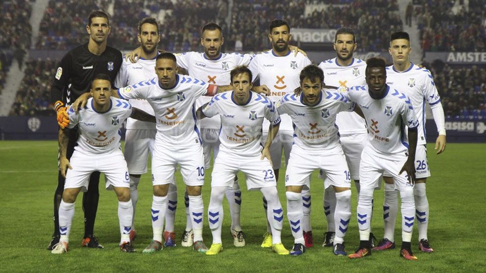 formacion cd tenerife, levante