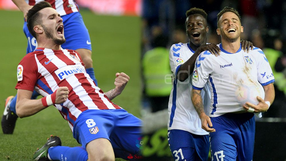 SAUL Y AARON ÑIGUEZ, ATLETICO DE MADRID, CD TENERIFE