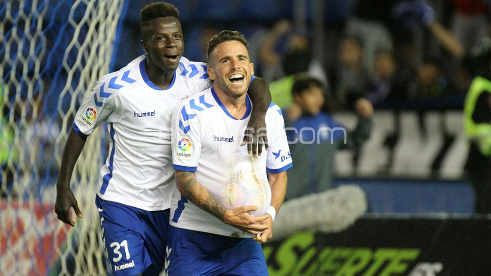 aaron ñiguez, cd tenerife, gol alcorcon