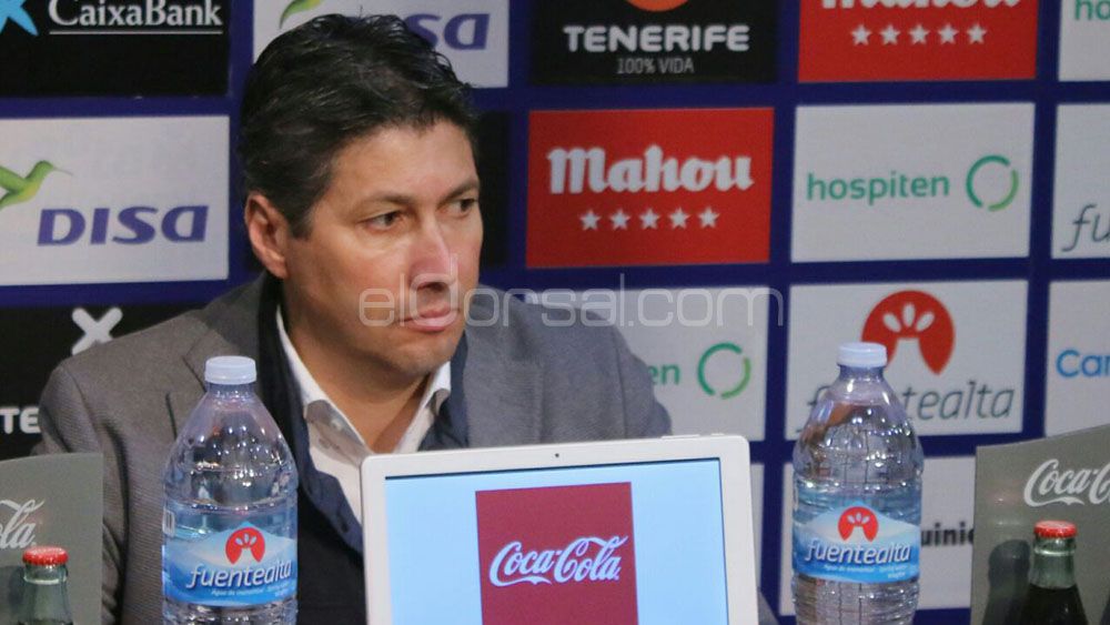 alfonso serrano, director deportivo cd tenerife
