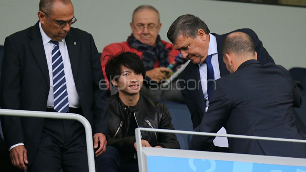 gaku shibasaki, cd tenerife, palco heliodoro