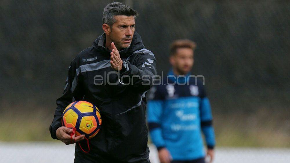 jose luis marti, cd tenerife, entrenamiento