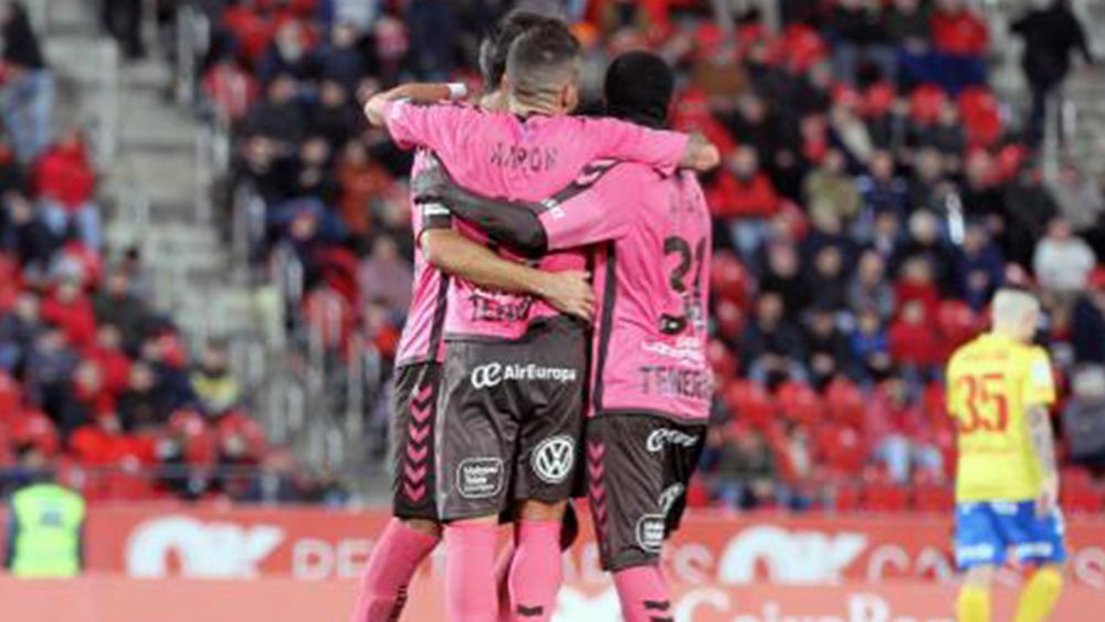 Celebración de gol en Mallorca