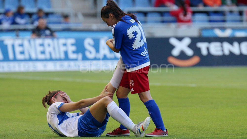 maria estella y nisa, udg tenerife y ud tacuense