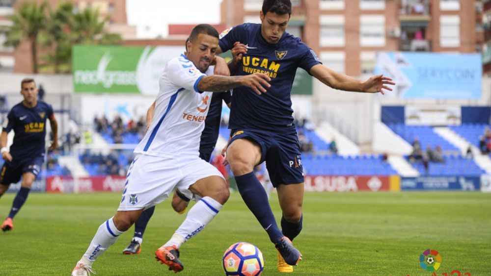 vitolo, cd tenerife, ucam murcia