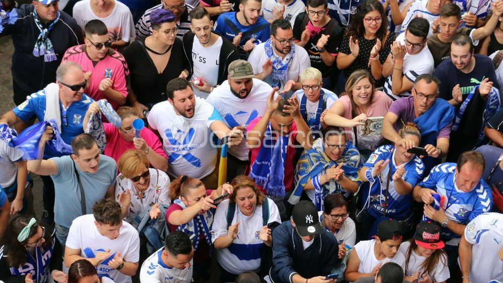 afición cd tenerife, playoff