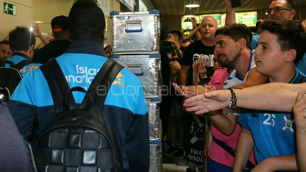recibimiento cd tenerife