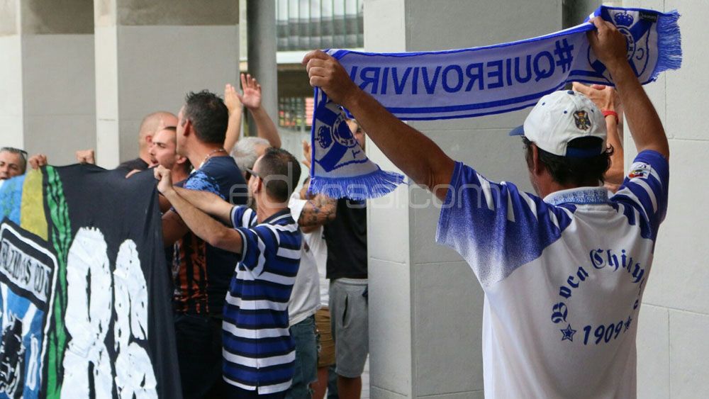 afición cd tenerife, manifestación