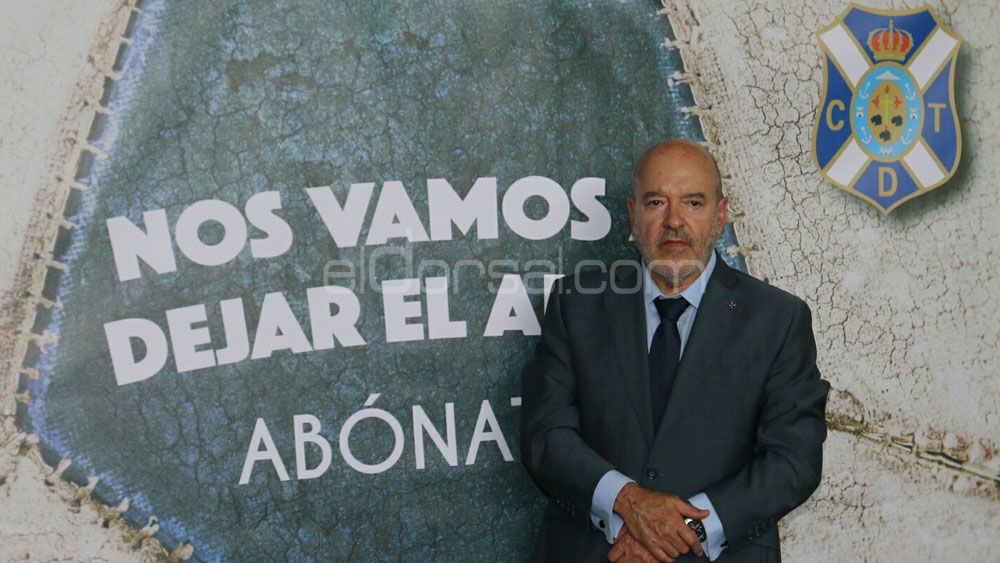 miguel concepción, presidente cd tenerife