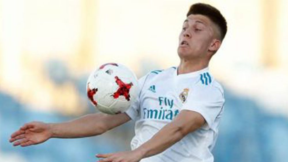 Cristo González con el Castilla