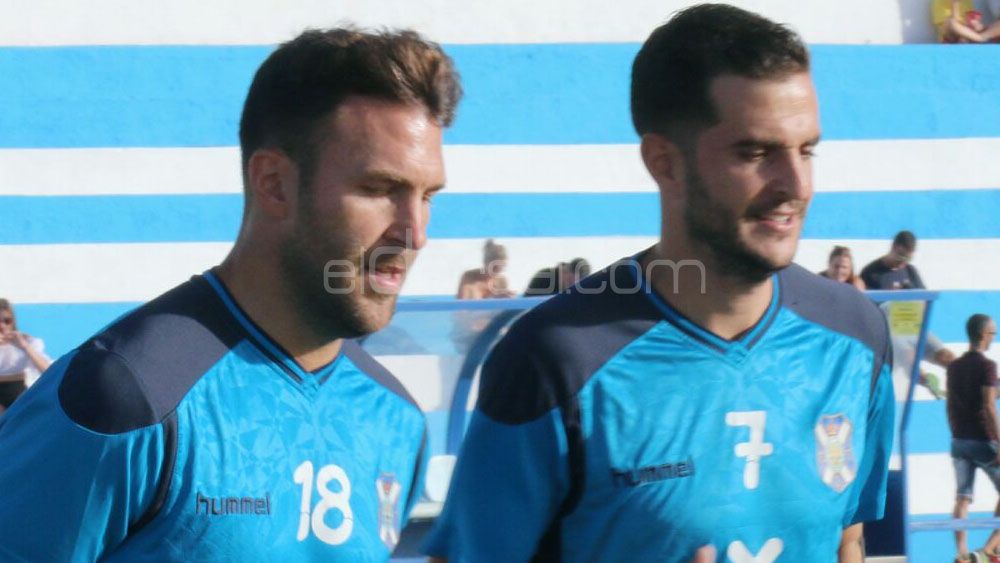 VICTOR CASADESÚS Y JUAN VILLAR, CD TENERIFE