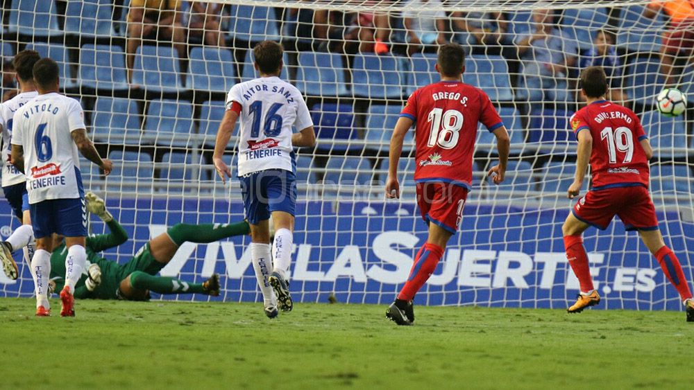 gol del numancia en el Heliodoro