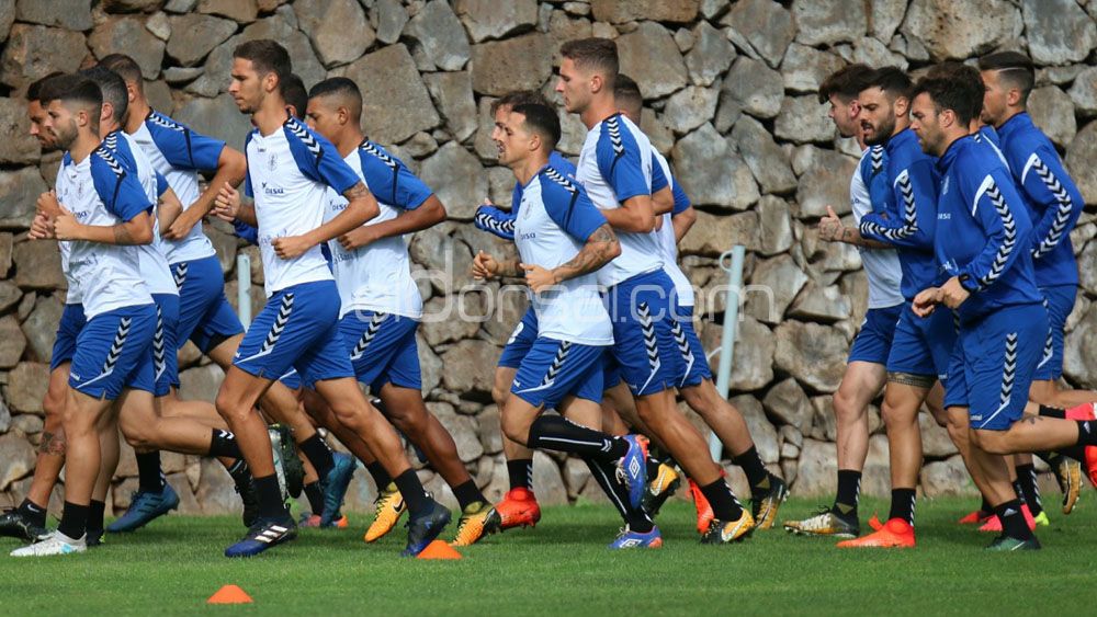 entrenamiento cd tenerife