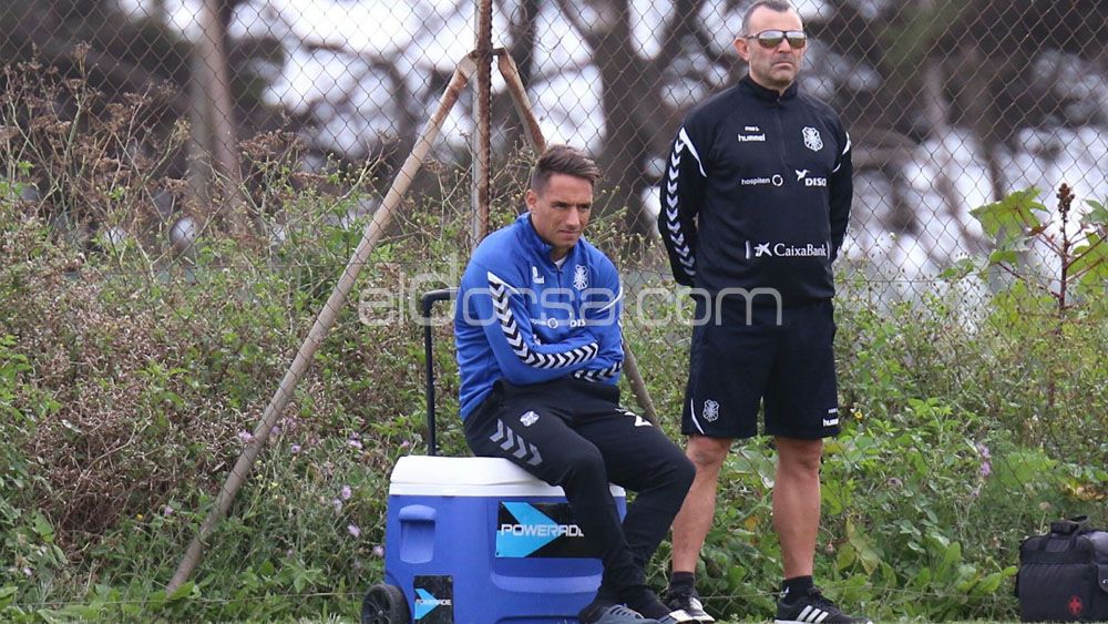 suso santana, entrenamiento cd tenerife
