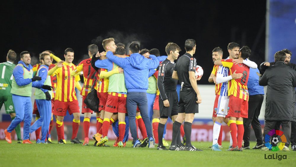 real sociedad - lleida, copa del rey