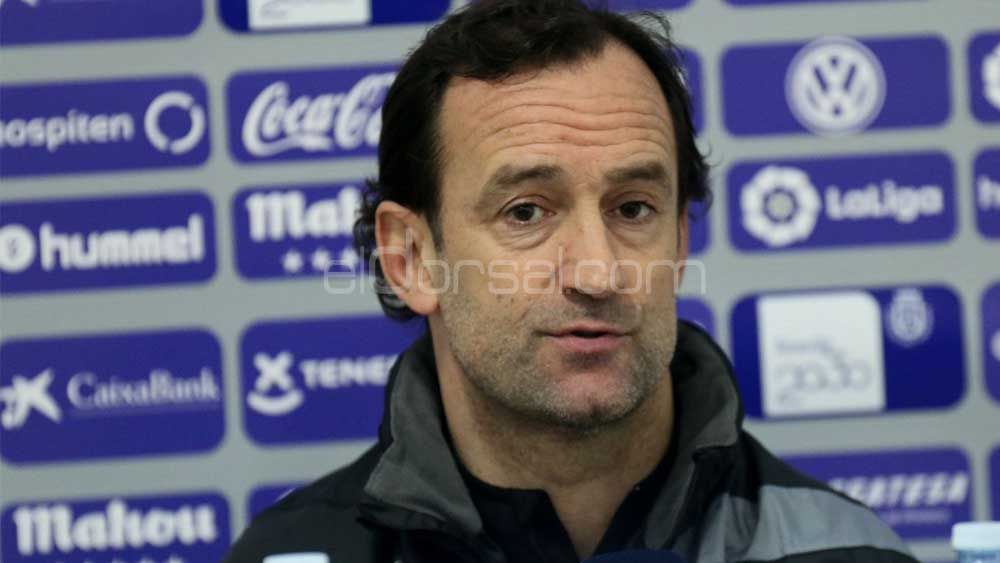 Etxeberría en sala de prensa