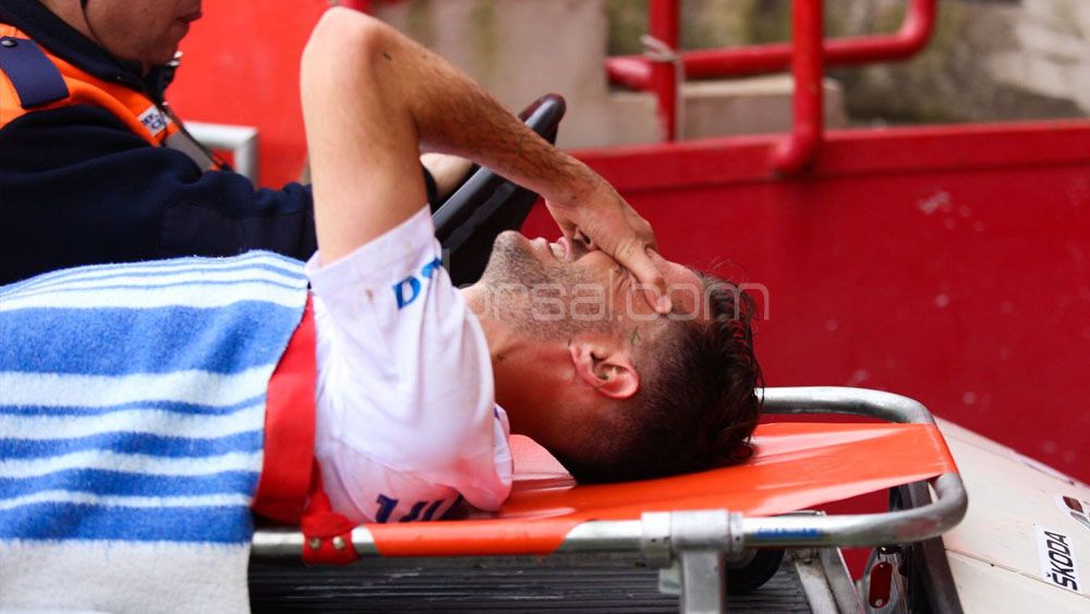 juan villar, lesión cd tenerife