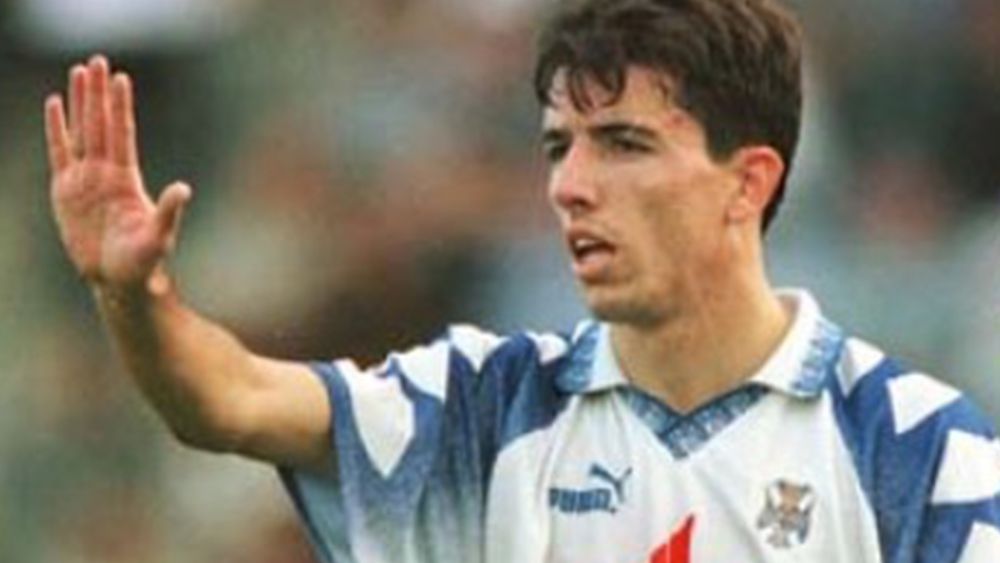 Roy Makaay durante su época en el CD Tenerife./