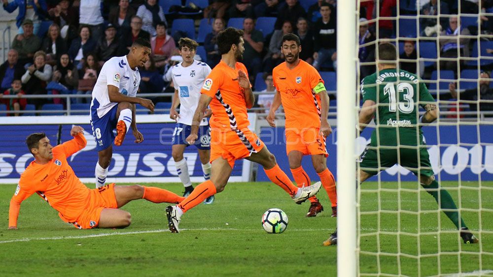 Gol Bryan Acosta ante el Lorca
