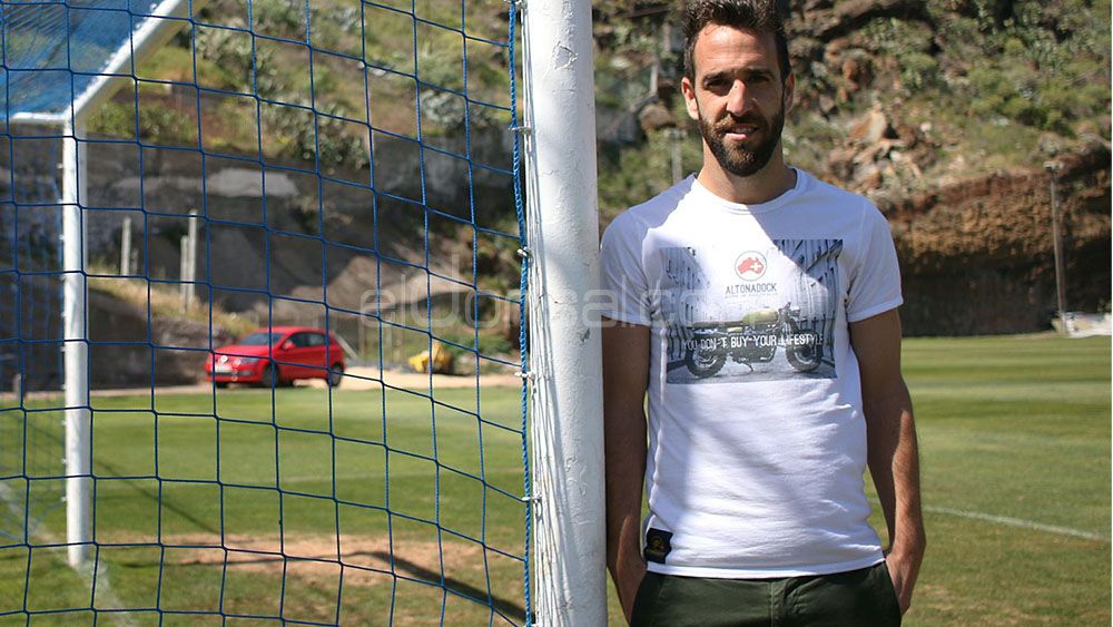 Carlos Ruiz posa en El Mundialito