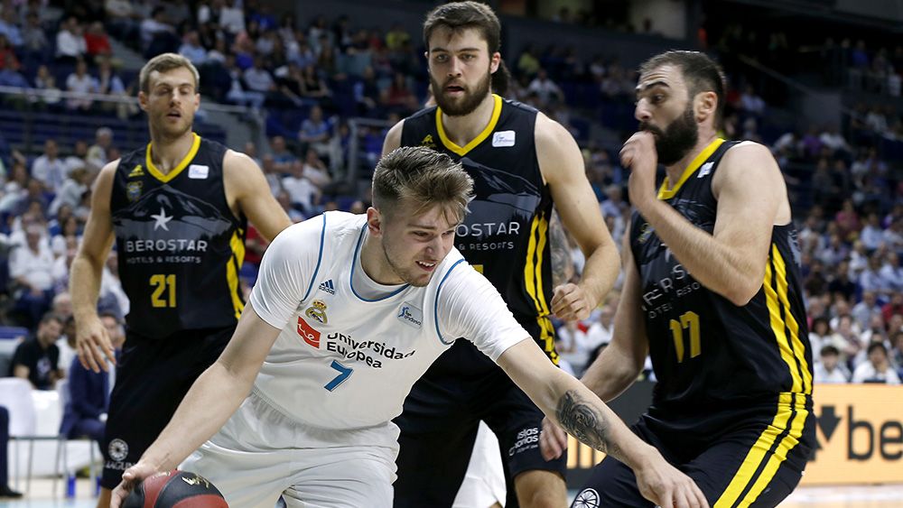 Doncic en el Real Madrid-Iberostar