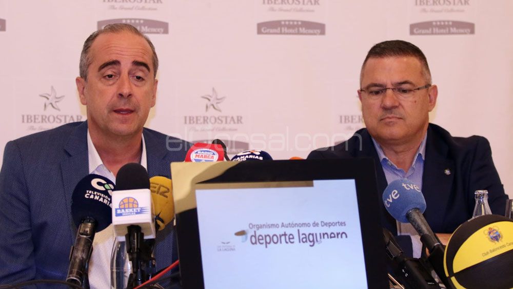 txus vidorreta y félix hernández, iberostar tenerife