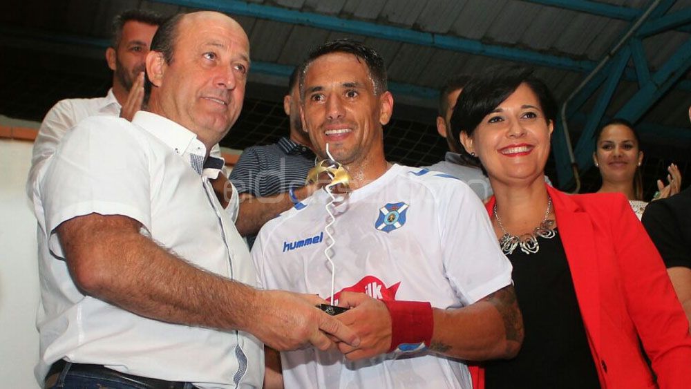Suso Santana, cd tenerife, trofeo teide