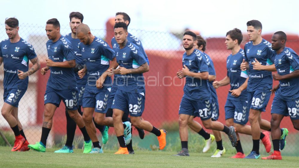 cd tenerife joao primer entrenamiento