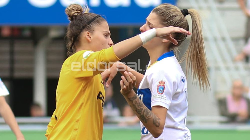 Natalia y Noelia Ramos en el duelo disputado en el Heliodoro | @jacfotografo