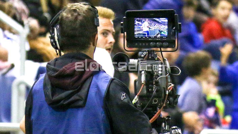 cámara de televisión