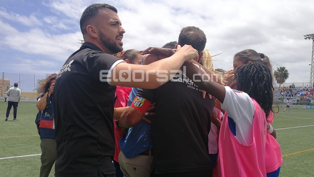 Celebración UDG Tenerife