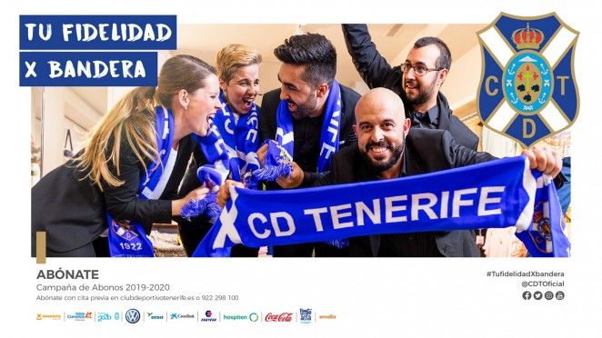 campaña de abonos CD Tenerife