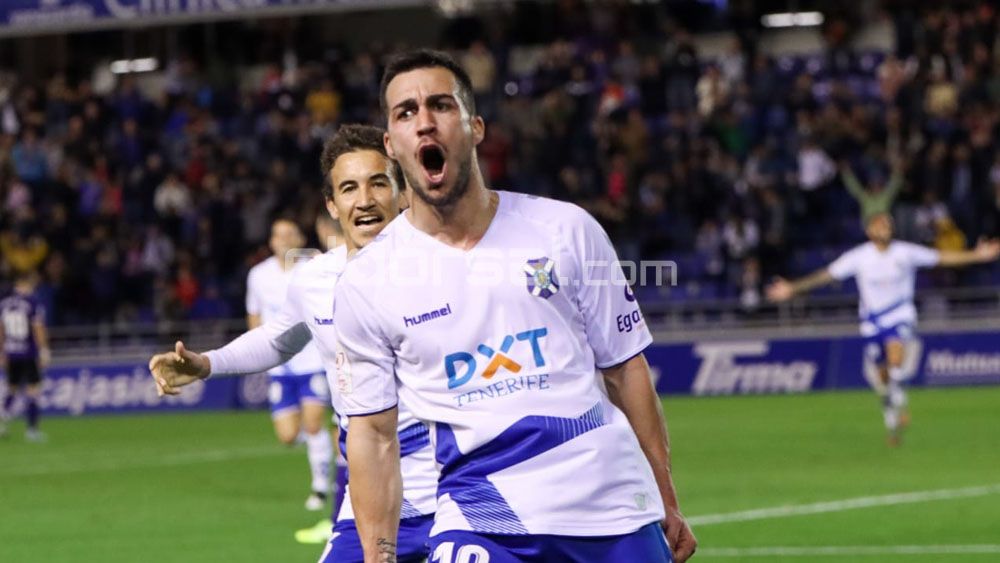 jOSELU GOL CD TENERIFE CELEBRACION
