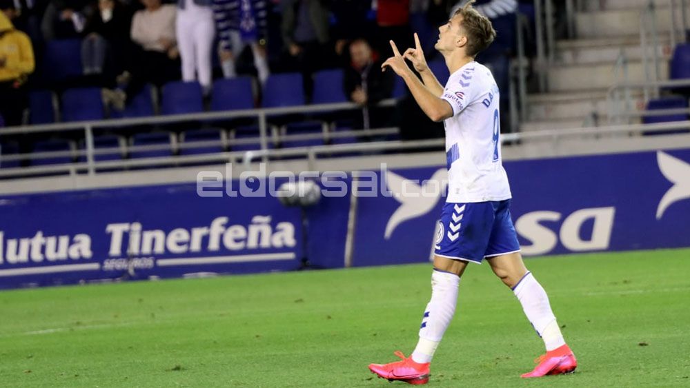 Dani Gómez CD Tenerife gol celebración