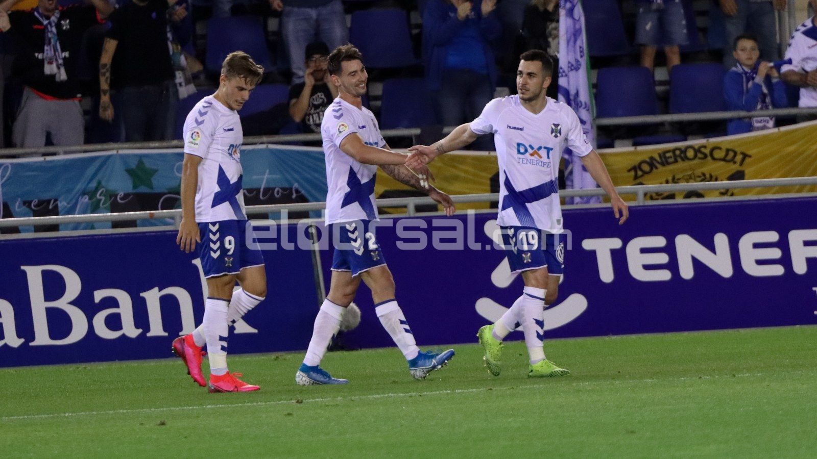 Joselu tras anotar un nuevo gol |@jacfotografo