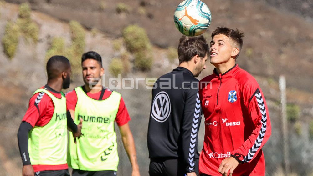 Jorge Padilla entrenamiento