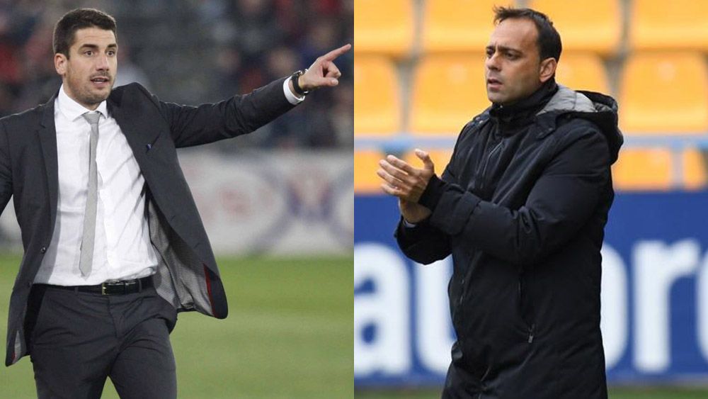 Julio Velázquez y Fran Fernández CD Tenerife