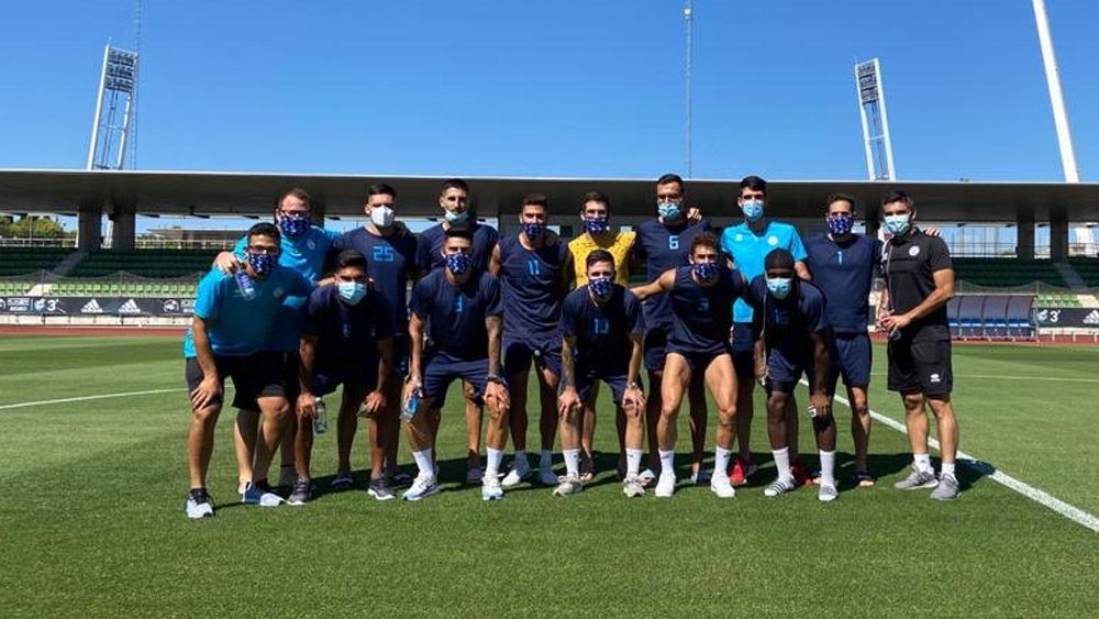 jugadores del CD Marino