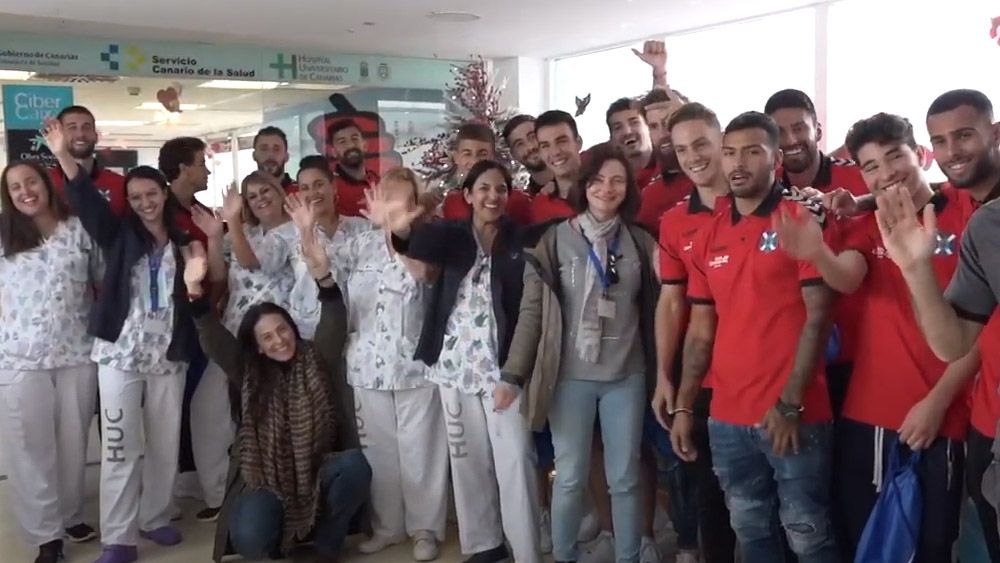 Visita CD Tenerife HUC