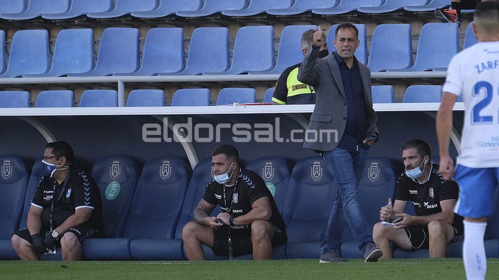 Fran Fernández entrenador CD Tenerife