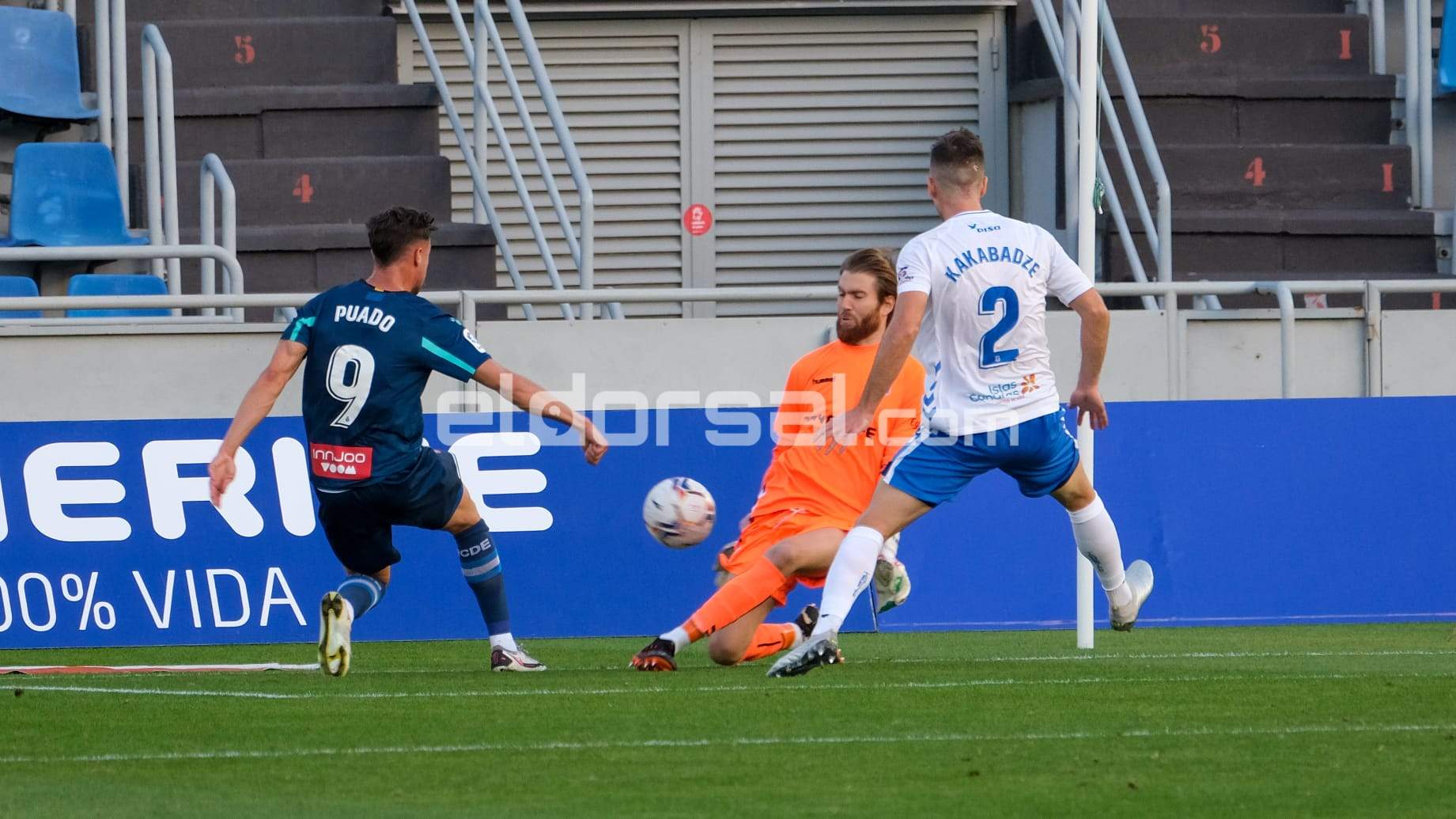 Ortolá CD Tenerife ante RCD Espanyol